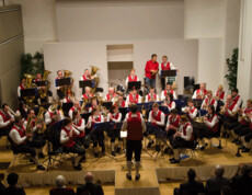 Blaskapelle beim Benefizkonzert Wieselburg