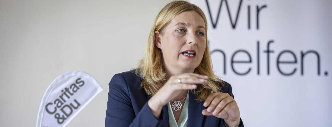 Caritas Präsidentin Nora Tödtling-Musenbichler