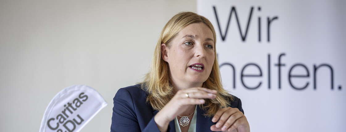 Caritas Präsidentin Nora Tödtling-Musenbichler