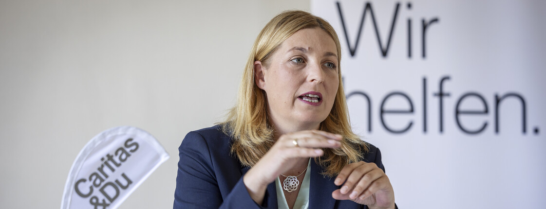 Caritas Präsidentin Nora Tödtling-Musenbichler