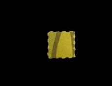 Dieses Bild zeigt einen LSD-Blotter.