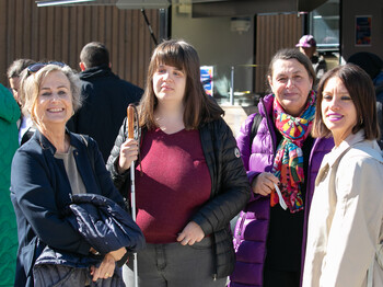 Candice Octave und Barbara Schinnerl beim Festakt 30 Jahre Integratives Reitzentrum St. Isidor