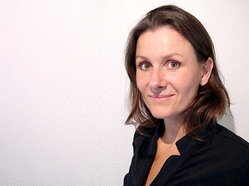 Eine Frau im Portrait