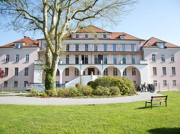 Caritas, Grundsteinlegung Hospiz am See, Mehrerau, Bregenz, Maurice, Andre, Shourot, fotos, 2017, April, 18, Foto,