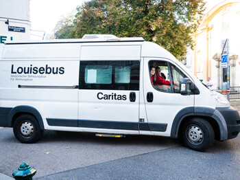 Medizinbus der Caritas