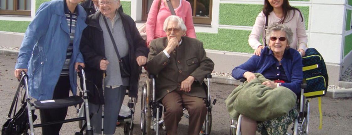 BewohnerInnen und MitarbeiterInnen sind bereits für den Ausflug