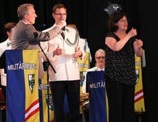 FDI - Militärmusik auf der Bühne