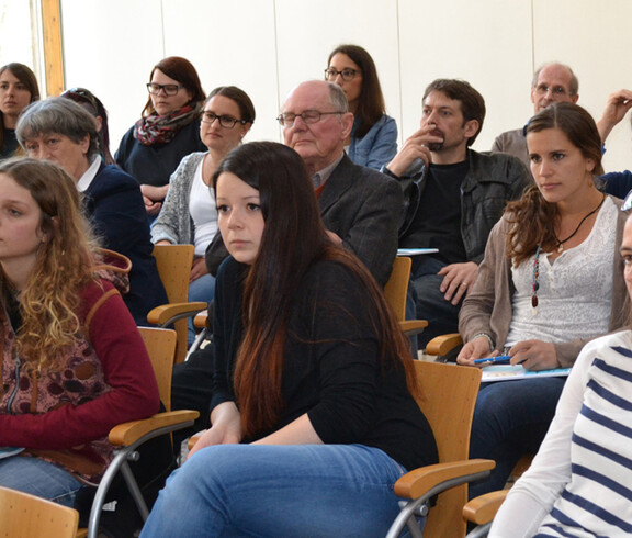 Publikum beim Generationen Talk. 