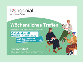 Eine Karte zu einem Nachbarschaftscafé